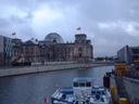 Spreebogen: Reichstag von hinten