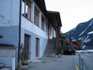 Vorplatz und Eingang vom Chalet Alpina