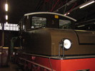 Eisenbahnmuseum: groe Diesellok