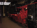 Eisenbahnmuseum: Groes Stahlro, restaurierte ...