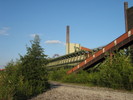 Zeche Zollverein: Frderbnder und Leitungen