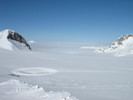 Blick auf den Gletscher Plaine Morte