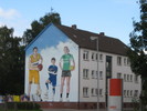 Karlstrae: Neues Grafitti