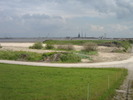 Blick ber den Jade-Weser-Port auf die Niedersa...