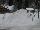 Schneeberg vor dem Haus in Chtel Lac de Vonnes
