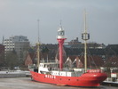 Feuerschiff Weser auf Eis