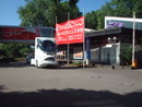 Colani-Ausstellung mit Colani-Truck vor der Nan...