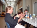 Nils, Christel und Kleini auf der spontanen Flu...