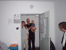 Familienfoto: Karsten, Petra, Lina