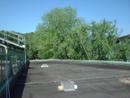 Dach der Gartenhalle