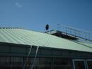 Dach der Gartenhalle, Netzwerkkabel