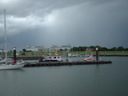 Nassau-Hafen: DGzRS-Schiff, Senkenberg-Institut