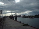 Nassau-Hafen: Blick in Richtung Strandhalle, mi...