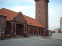 Alte Fleiwa: Gertehaus vor altem Wasserturm