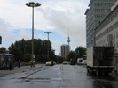 Blick vom Berliner Ostbahnhof auf den Funkturm