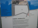 Hinweisschilder zum Bau des Jade-Weser-Port