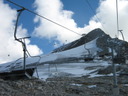 Blick vom Tuxer Fernerhaus in Richtung Gletscher