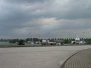 Blick auf den Hooksieler Innenhafen