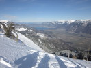 Blick auf Thonon und den Genfer See